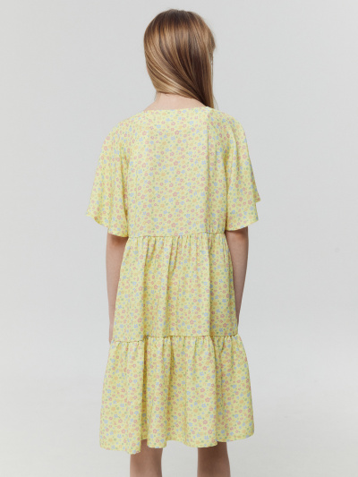 Платье Mark Formelle 157837/24-26693П-9 цветы_на_желтом - фото 3