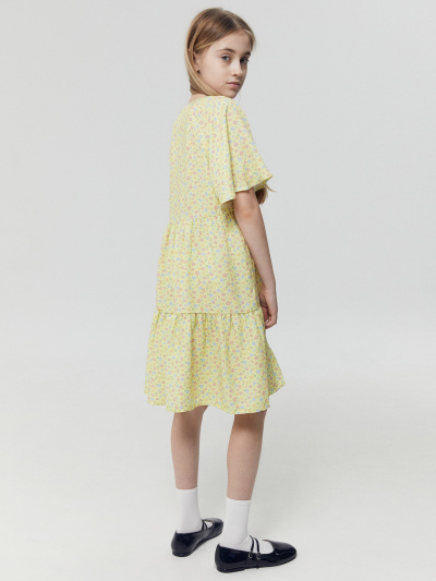 Платье Mark Formelle 157837/24-26693П-9 цветы_на_желтом - фото 6