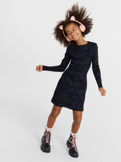 Платье Mark Formelle 157851/24-29719Ц-1 потертости_на_черном - фото 1