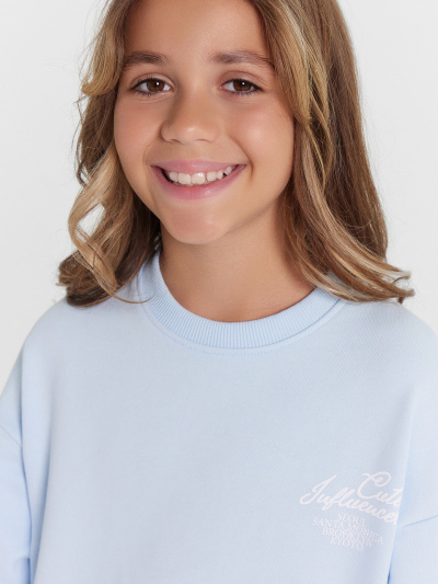 Платье Mark Formelle 157852/24-31570П-7 голубое_небо_печать_2_сл_на_пол - фото 6