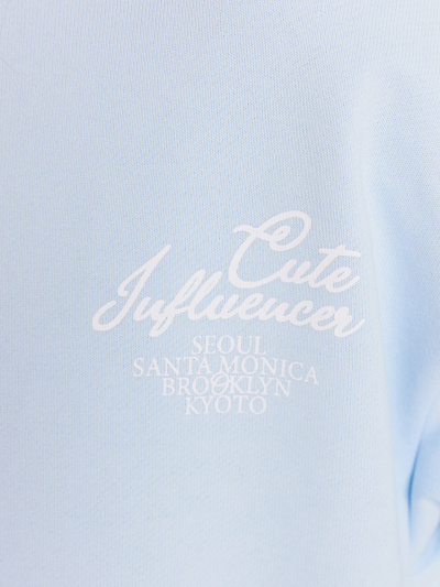 Платье Mark Formelle 157852/24-31570П-7 голубое_небо_печать_2_сл_на_пол - фото 3