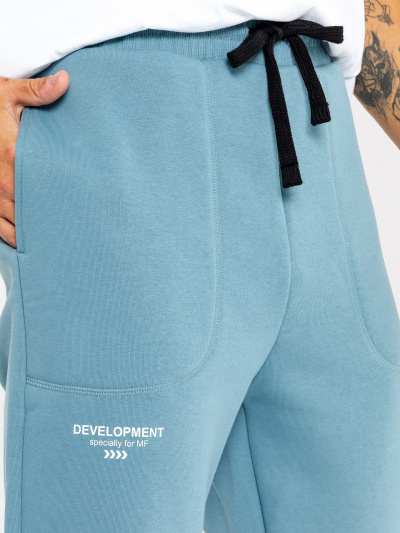 Брюки Mark Formelle 181226/22/2899П-7П сине_серый_печать_1_сл_на_дет_пер - фото 3