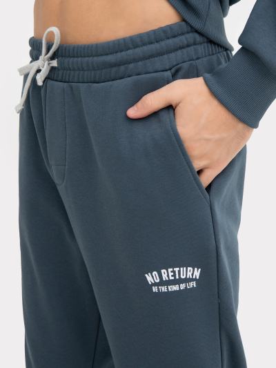 Брюки Mark Formelle 181234/22/3299П-7П темный_сланец_печать_1_сл_на_дет_пер - фото 4