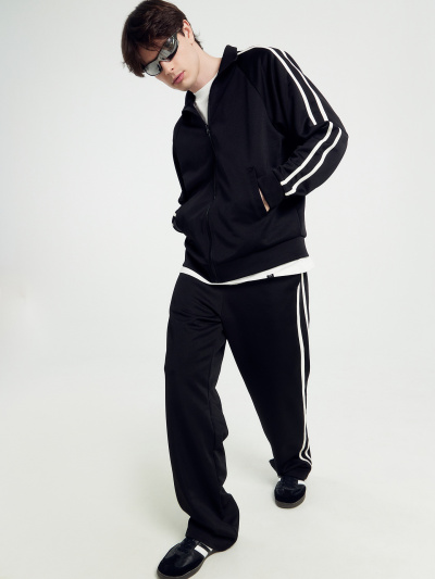 Брюки Mark Formelle 181251/22/3426Ц-2 черный_св.молочный - фото 1