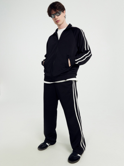 Брюки Mark Formelle 181251/22/3426Ц-2 черный_св.молочный - фото 8