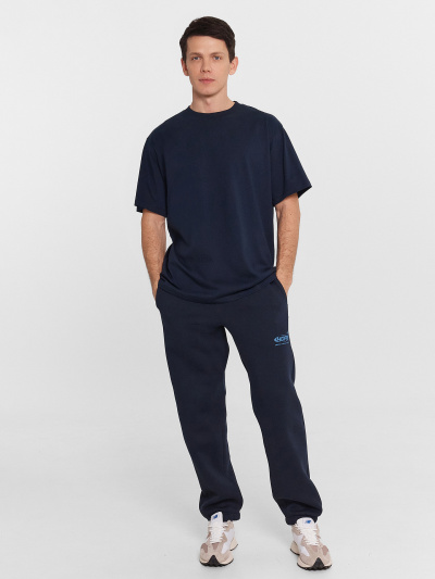 Брюки Mark Formelle 181256/24-4136П-7П неви_печать_1_сл_на_ЛВ_дет_пер - фото 3