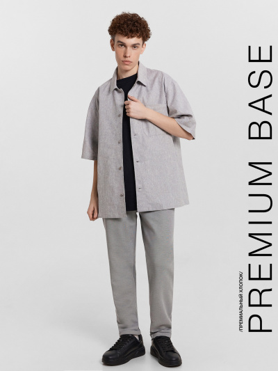 Брюки Mark Formelle 181258/24-3569Ц-2 двухцветный_серый - фото 1