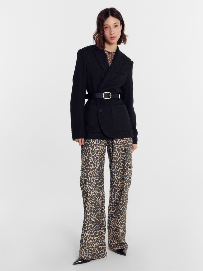 Брюки Mark Formelle 182447/24-26974П-9 леопард - фото 8