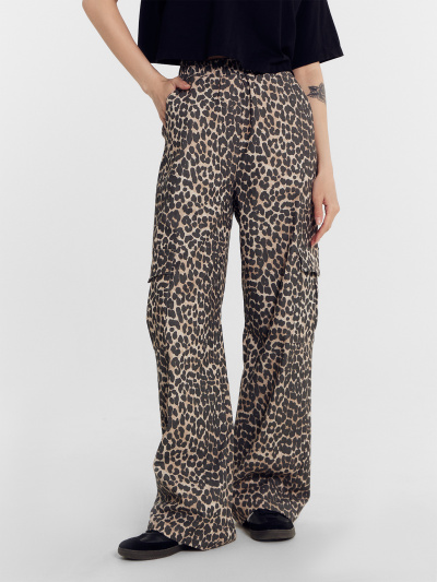 Брюки Mark Formelle 182447/24-26974П-9 леопард - фото 7