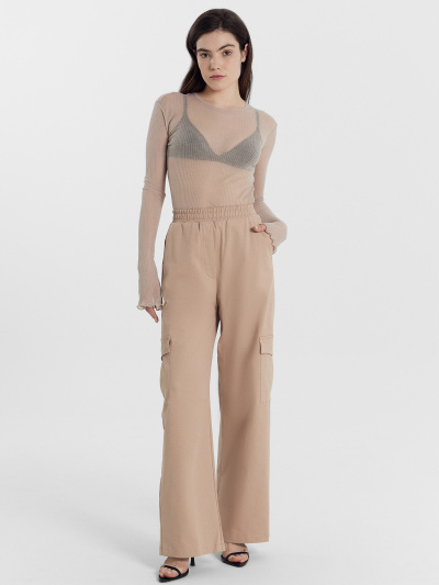 Брюки Mark Formelle 182447/24-27340Ц-9 бежевый - фото 7