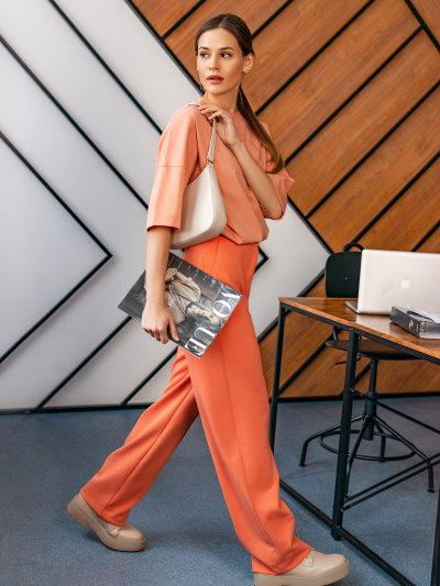 Брюки Mark Formelle 182464/22/21428Ц-2 сочный_персик - фото 4