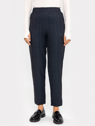 Брюки Mark Formelle 182477/22/23556П-9 т.серая_клетка - фото 1