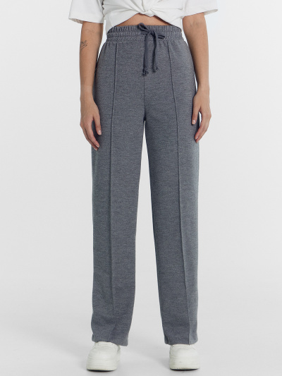 Брюки Mark Formelle 182488/24-30103П-4 серая_фактура - фото 3