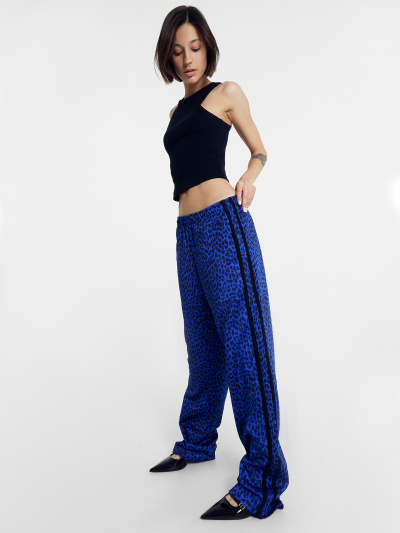 Брюки Mark Formelle 182498/24-ОБР30288П-2 леопард_на_синем_БРАК_ПОЛОТНА_010.2_Сублимация_п - фото 6