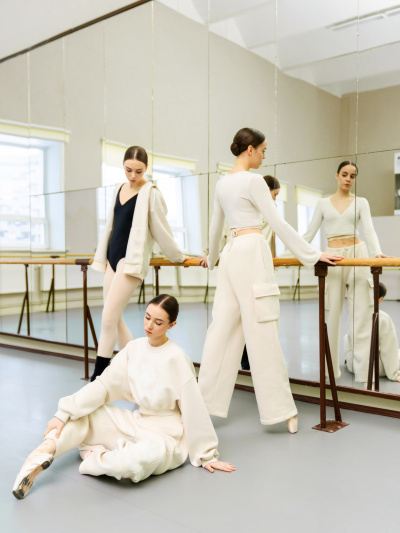 Брюки Mark Formelle 182500/22/25374Ц-7П белый_песок - фото 6