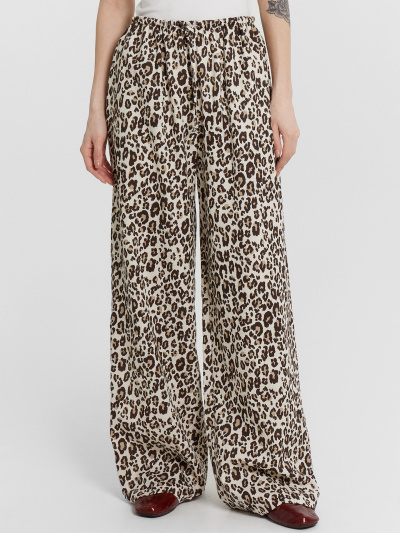 Брюки Mark Formelle 182511/24-32453П-9 крупный_леопард - фото 5