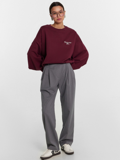 Брюки Mark Formelle 182517/24-30017Ц-9 полоска_на_сером - фото 1