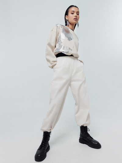 Брюки Mark Formelle 182521/24-29993Ц-9 белый_песок - фото 3