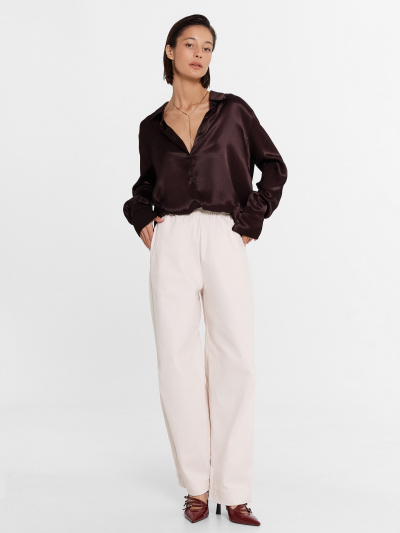 Брюки Mark Formelle 182521/24-29993Ц-9 белый_песок - фото 4