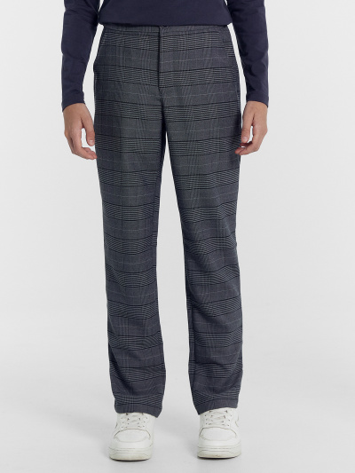 Брюки Mark Formelle 183378/22/23418П-9 серая_клетка - фото 4