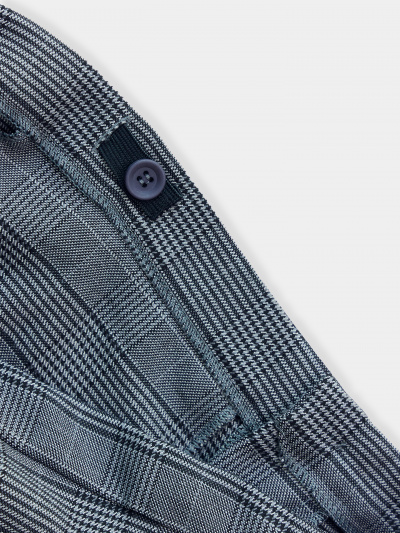 Брюки Mark Formelle 183378/22/23418П-9 серая_клетка - фото 8