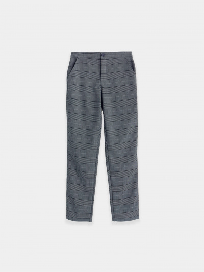 Брюки Mark Formelle 183378/22/23420П-9 серая_клетка - фото 3