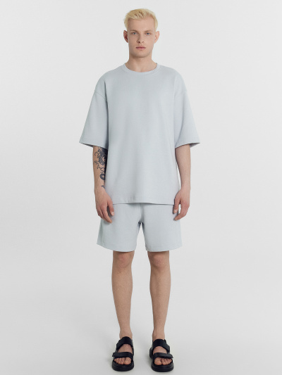 Футболка, шорты Mark Formelle 191024/24-3669Ц-2 туман - фото 6