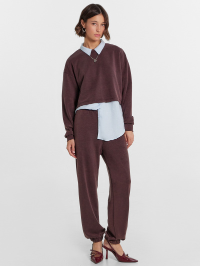 Брюки, джемпер Mark Formelle 192543/24-ОБР30562Ц-2 шоколадная_варка_009.2А_Эйсид - фото 1