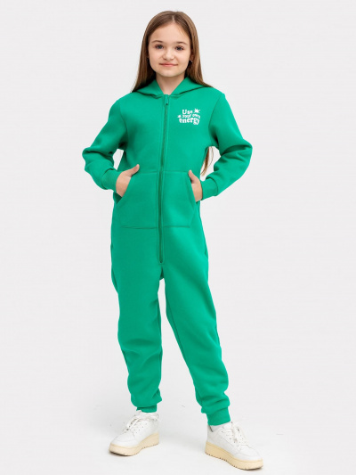 Комбинезон Mark Formelle 197724/22/24075П-7П изумруд_печать_1_сл_на_ЛВ_дет_пер - фото 2