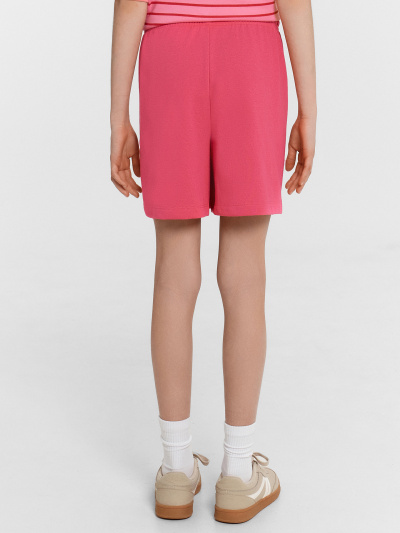 Футболка, шорты Mark Formelle 197728/24-33067ПП-7 полоска_на_розовом_саше_маджента_3_сл_на_пол - фото 3