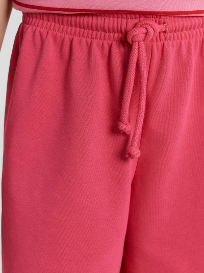 Футболка, шорты Mark Formelle 197728/24-33068ПП-7 полоска_на_розовом_саше_маджента_3_сл_на_пол - фото 4