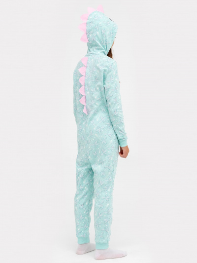 Комбинезон Mark Formelle 197730/22/24506ПП-2 драконы_на_цвете_иней_491_D_вышивка - фото 4