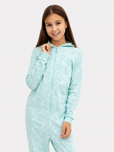 Комбинезон Mark Formelle 197730/22/24506ПП-2 драконы_на_цвете_иней_491_D_вышивка - фото 5