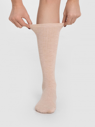 Носки Mark Formelle 209K-2960/24209K бежевый_меланж_рис.2960 - фото 4