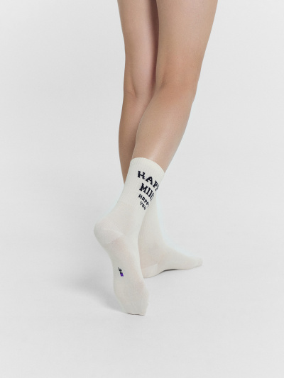 Носки Mark Formelle 217A-2534/233217A-1 молочный_лёд_св.лаванда_рис.2534 - фото 2