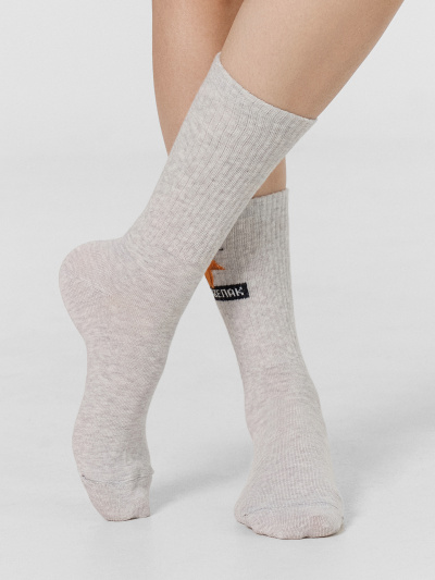 Носки Mark Formelle 217G-2663/237217G св.серый_меланж_7_рис.2663 - фото 6