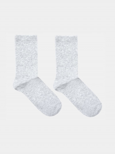 Носки Mark Formelle 217K-1334/22217K-3 св.серый_меланж_рис.1334 - фото 4