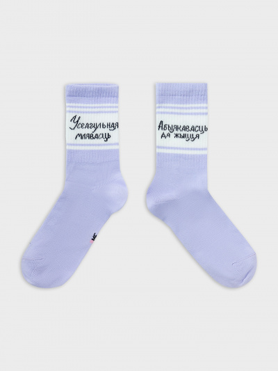 Носки Mark Formelle 217K-2541/23217K-1 св.лаванда_рис.2541 - фото 5