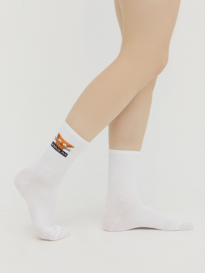 Носки Mark Formelle 217K-2670/23217K-1 белый_рис.2670 - фото 1