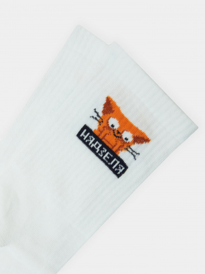 Носки Mark Formelle 217K-2670/23217K-1 белый_рис.2670 - фото 2