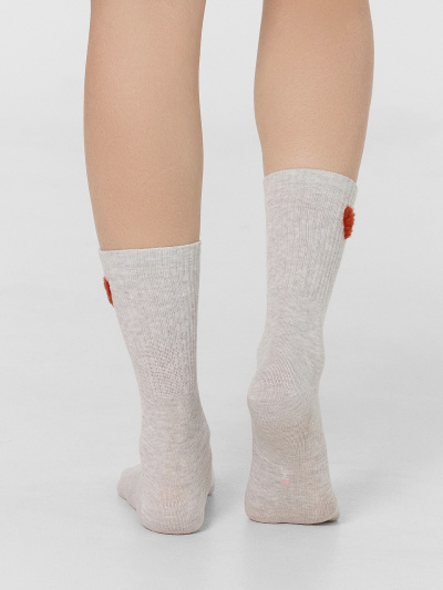 Носки Mark Formelle 217K-2870/24217K св.серый_меланж_рис.2870 - фото 5
