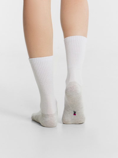 Носки Mark Formelle 217K-3077/24217K белый_рис.3077 - фото 3