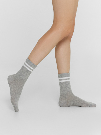 Носки Mark Formelle 217K-574/24217K-1 серый_меланж_рис.574 - фото 1