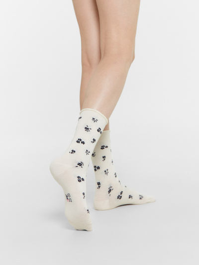 Носки Mark Formelle 245K-2741/24245K молочный_рис.2741 - фото 4