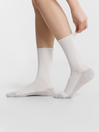 Носки Mark Formelle 245K-3076/24245K белый_рис.3076 - фото 4