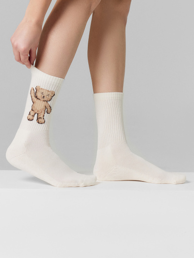 Носки Mark Formelle 287A-2530/233287A молочный_3_рис.2530 - фото 4