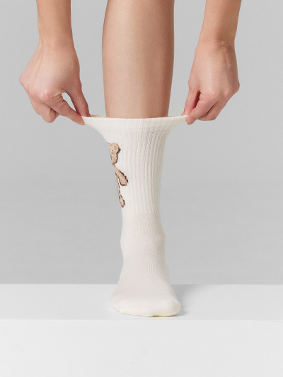Носки Mark Formelle 287A-2530/233287A молочный_3_рис.2530 - фото 2