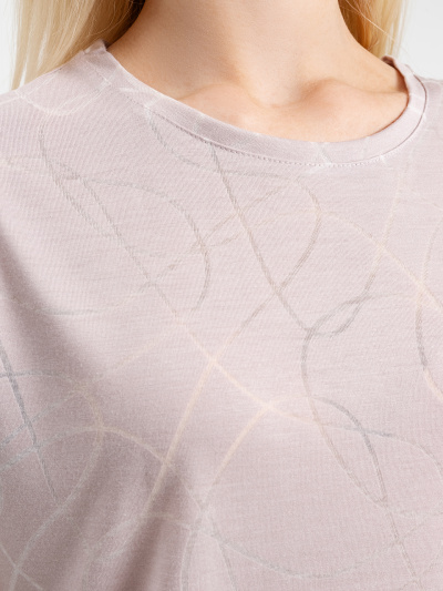 Футболка Mark Formelle 302637/22/21002П-8 линии_на_бежевом - фото 3