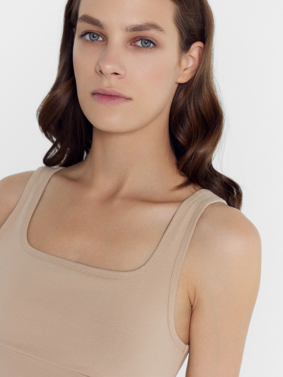 Топ Mark Formelle 302756-1/22/21033Ц-16 бежевый - фото 2