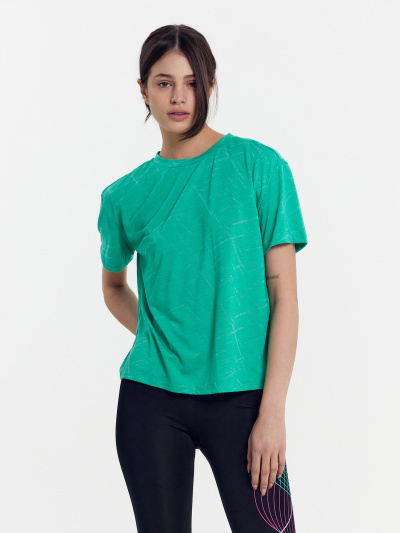 Футболка Mark Formelle 302926/1/24-26718Ц-8 геометрия_на_мятном - фото 1